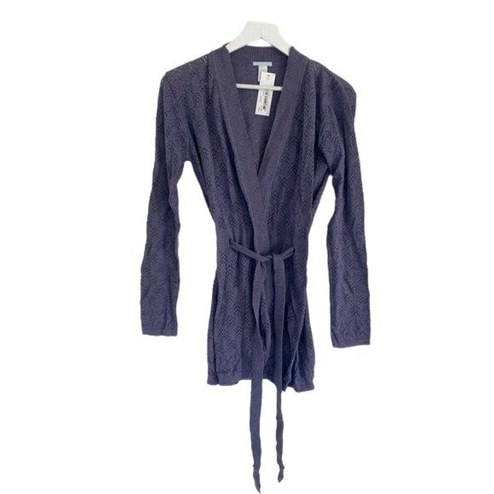 Eberjey Plum Cozy Robe Cardigan